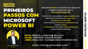 Curso "Primeiros Passos com Microsoft Power BI" - Turma de Junho