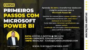 Curso "Primeiros Passos com Microsoft Power BI" - Turma de Julho