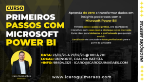Curso "Primeiros Passos com Microsoft Power BI" - Turma de Fevereiro de 2026