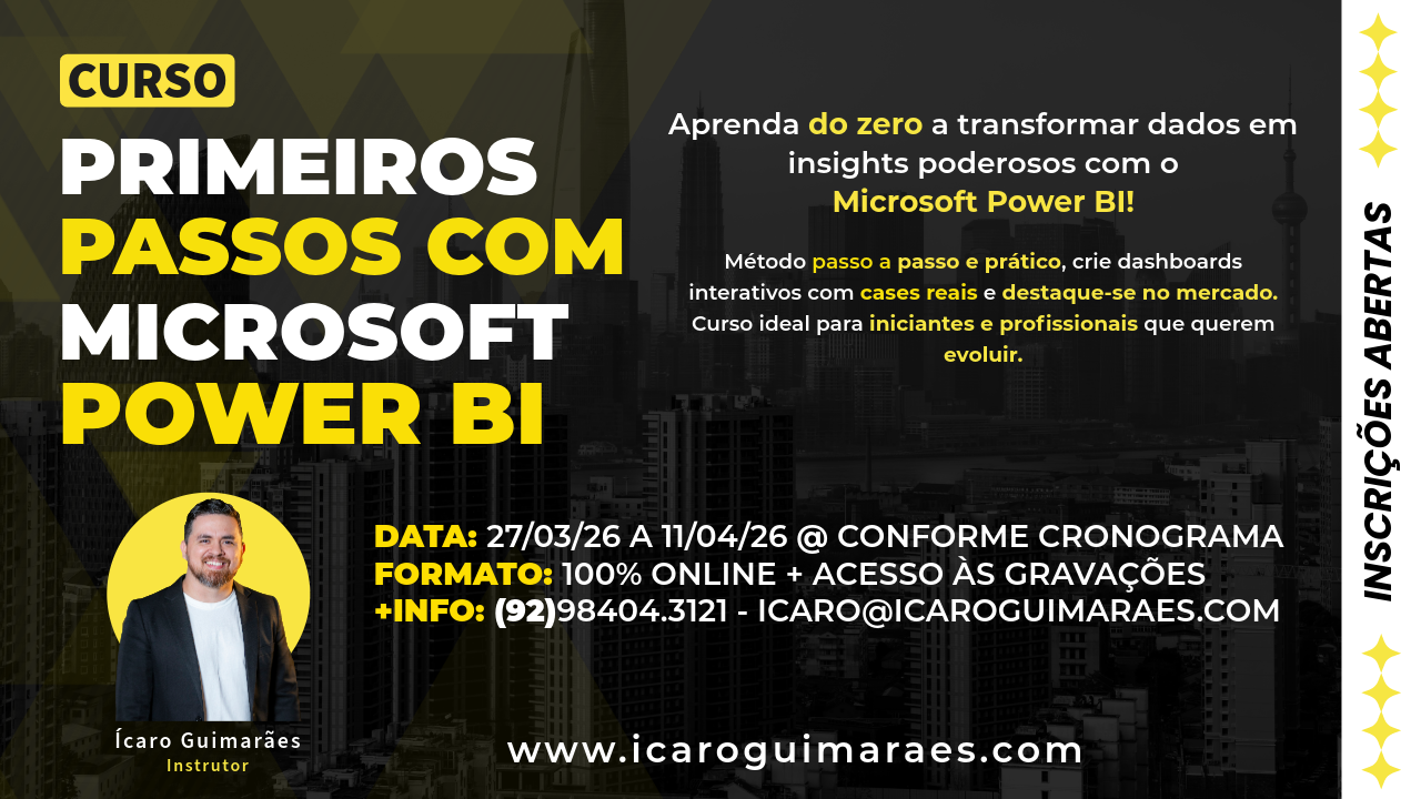 Primeiros Passos com Microsoft Power BI | Turma Online